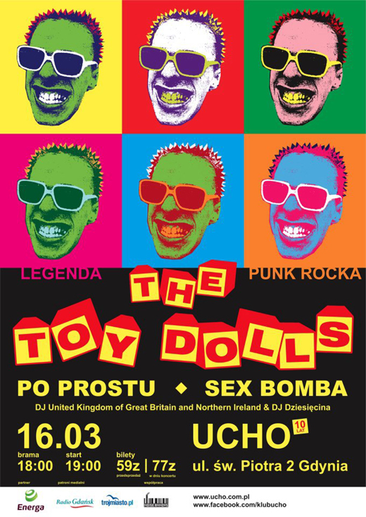 TOY DOLLS + SEX BOMBA + PO PROSTU