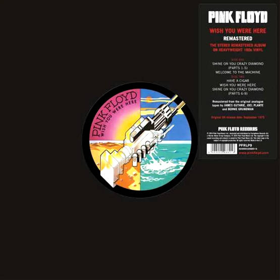 Wish You Were Here (LP, czarny winyl, 180 g)