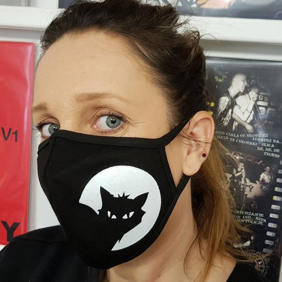 Maseczka z nadrukiem (Trzy strzały)