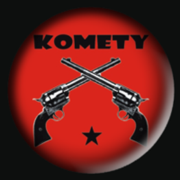 222 - Komety (pistolety - czerwony) (Magnes)
