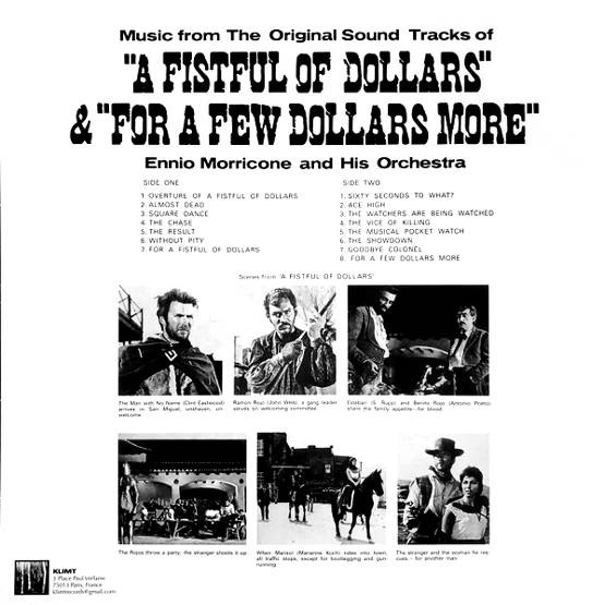 A Fistful Of Dollars / For A Few Dollars More (Music From The Motion Picture) (LP, kolorowy winyl, 180 g)
