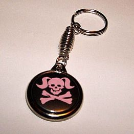 BR - 296 - SKULL PINK