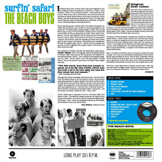 Surfin' Safari (LP, kolorowy winyl, 180)