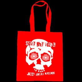 Save The Vinyl (Czacha, czerwona torba)