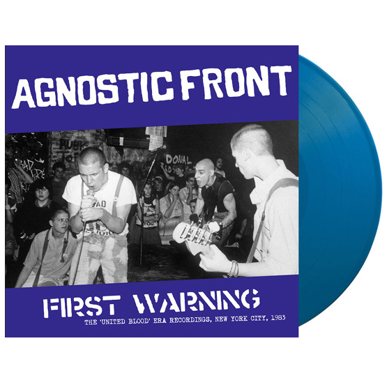 First Warning: The 'United Blood" era Recordings, New York City 1983 (LP, niebieski winyl)