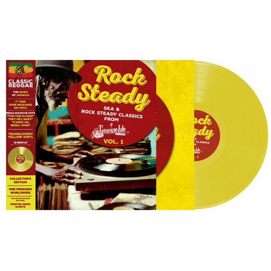 Various - Rock Steady (Classics from Treasure Isle) Volume 1 (LP, żołty winyl)