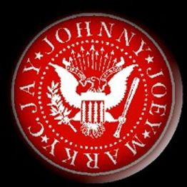 024 - Ramones Logo (czerwony)