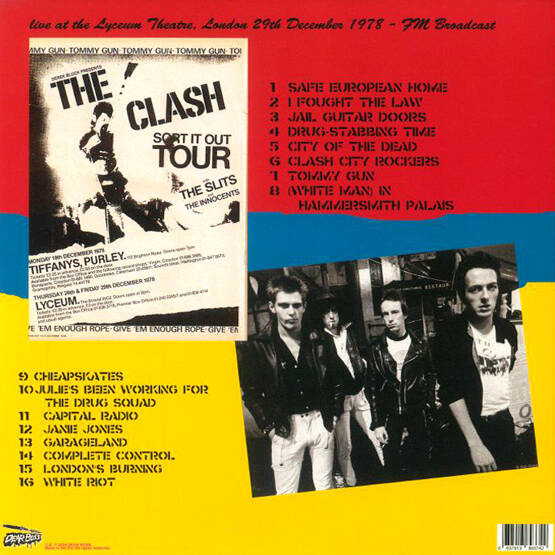 Sort It Out: Live At The Lyceum Theatre London 29th December 1978 (LP, czarny winyl)