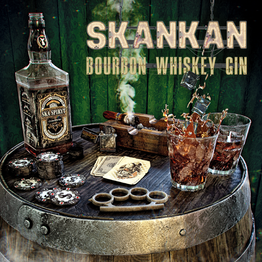 Bourbon Whiskey Gin (LP, czarny winyl)