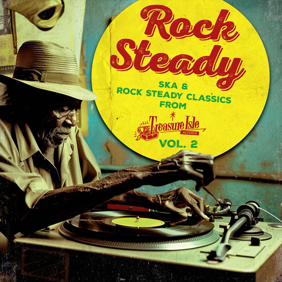 Various - Rock Steady (Classics from Treasure Isle) Volume 2 (LP, czerwony winyl)