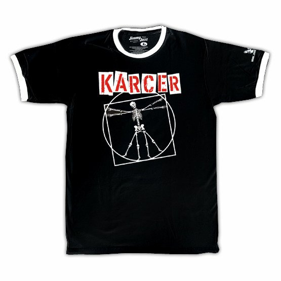 Karcer - Szkielet (czarna z lamówkami)