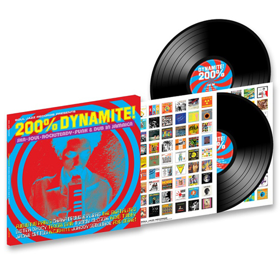  200% Dynamite Ska, Soul, Rocksteady, Funk & Dub in Jamaica (2 LP, czarny winyl, 180 g)