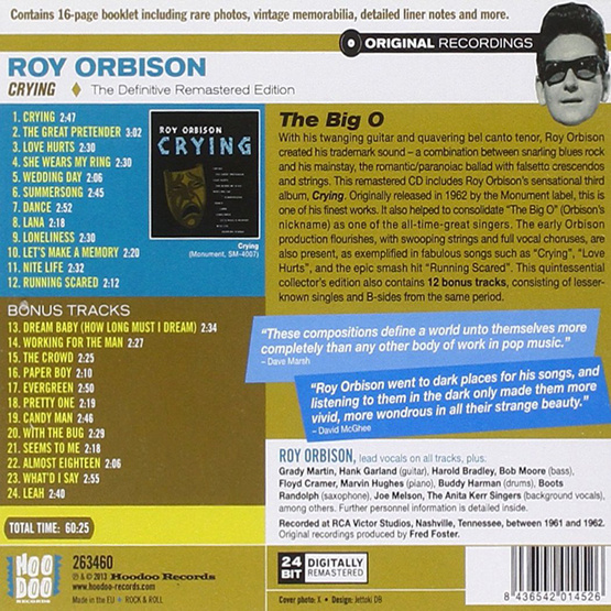 Crying + 12 tracks