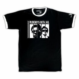 Rudeboys Outa Jail (Czarna z lamówkami)