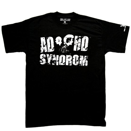 ADHD SYNDROM - Logo (czarna)